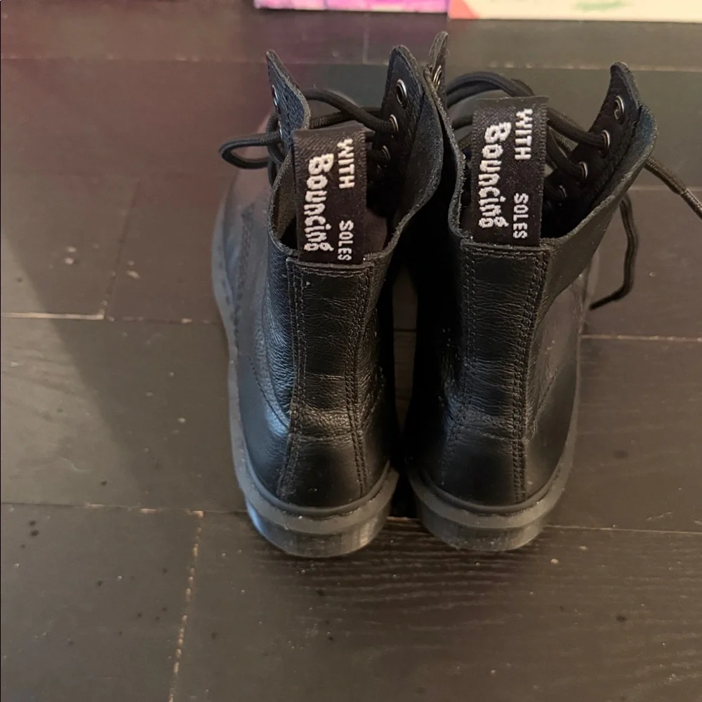 Dr. Martens Black Ankle Boots - Picture 2 of 4
